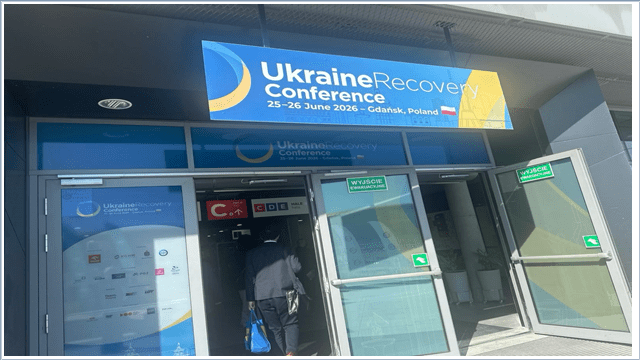 Делегація МГІК бере участь у Ukraine Recovery Conference 2026: міжнародні партнери переходять до конкретних інвестиційних рішень